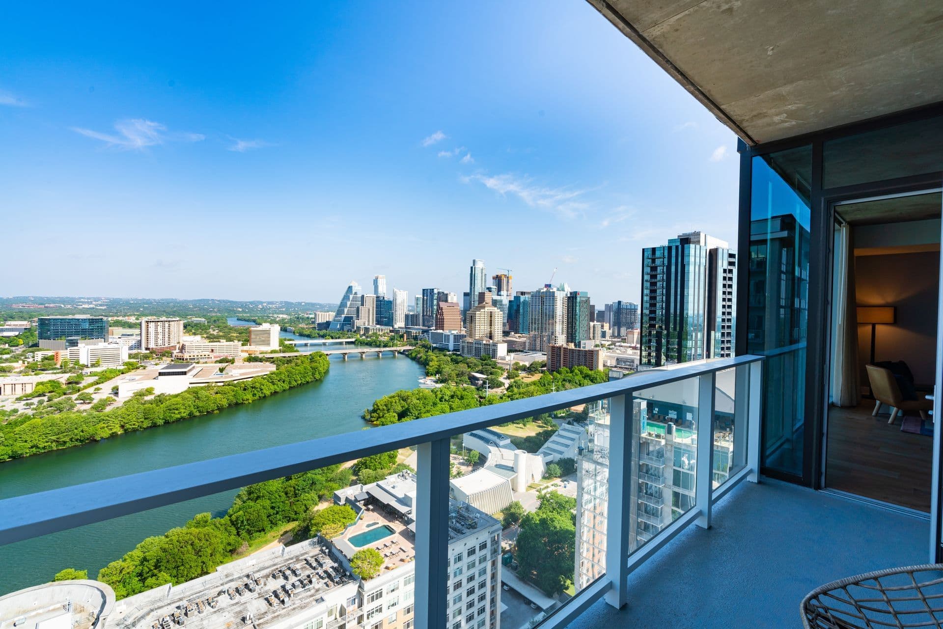 Balcony Skyline View